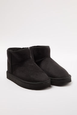 Trendyol Shoes Taba Ici Kurklu Yuvarlak Burun Duz Flatform Topuklu Kad?n Bot TAKAW25BO00029 - Trendyolmilla фото 7