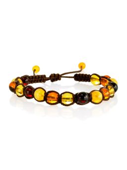 Янтарный браслет Шамбала