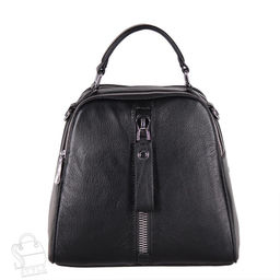 Рюкзак женский кожаный 99451 black Velina Fabbiano-Safenta/30 в Новосибирске