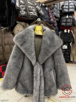 Шуба женская из искусственного меха