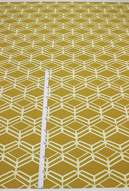 Поплин 3D ромбы - крупные, (комп), ш.2.2м, хлопок-100%, 110гр/м.кв - Купава фото 2