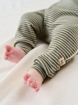 Комбинезон Полоска Графит 0+ - Bungly фото 4