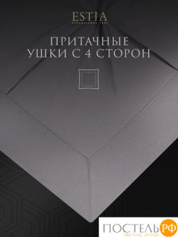 К-т наволочек Estia МАДДАЛЕНА хл./лиоцелл серый  фото 5