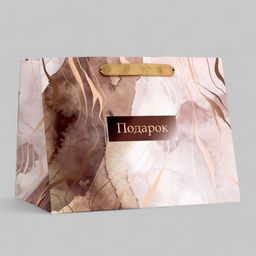 Пакет подарочный ламинированный с широким дном,Подарок, 25?19?18 см - UPAK LAND фото 5
