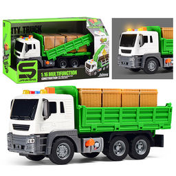 Машина "СтройВижн" 1:16 (свет, звук) в коробке