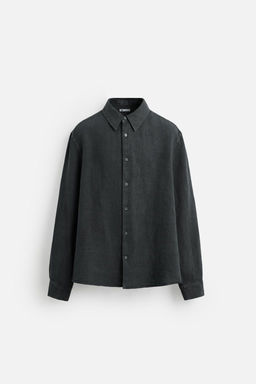 100% LINEN SHIRT - Zara фото 8
