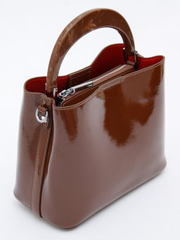 Сумка 2306-2Y brown coffee Polina&Eiterou