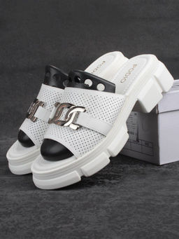 08-PEY148-1 WHITE Босоножки женские (натуральная кожа) - Фабричный китай фото 14