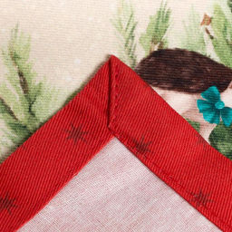 Дорожка на стол Этель Noble Christmas 40х147 +/- 5 см, 100% хл, саржа 190 гр/м2  фото 4