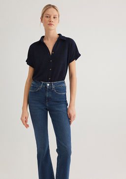 Lux Touch Lacivert Polo Tisort - Mavi фото 2