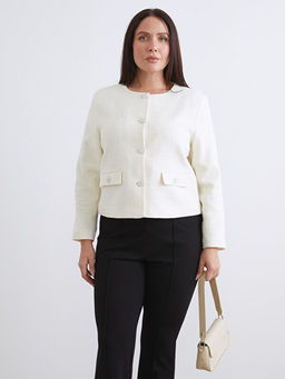 Bisiklet Yaka Kad?n Ceket