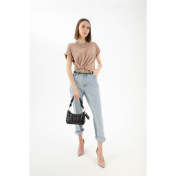 Сумка-багет, отдел на молнии, цвет чёрный - Simaland фото 4