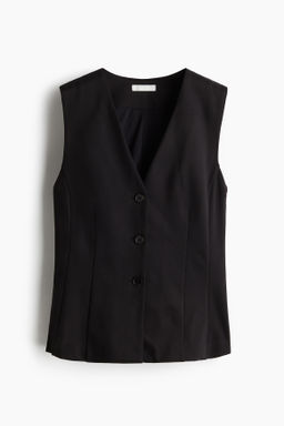 Chaleco con peplum