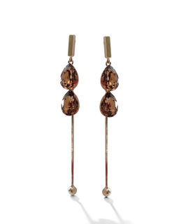 Серьги с кристаллами Swarovski