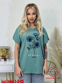 Женская футболка с принтом