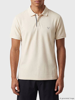 Polo Yaka Nak??l? Erkek Spor Ti??rt
