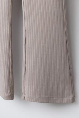 PANTAL?N FLARE CANAL? BALLET / rosa claro - Zara фото 4