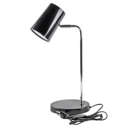 ULM-B600 6W/4500K/DIM BLACK Светильник настольный светодиодный, 6W. Сенсорный выключатель. Диммер. Черный. ТМ Uniel