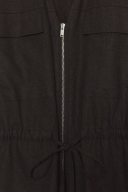 SAFARI LINEN BLEND TOP