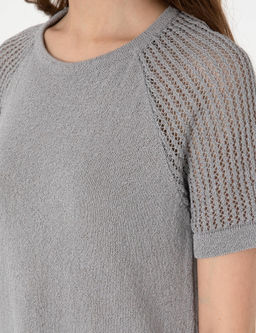 Gri Regular Fit Kazak