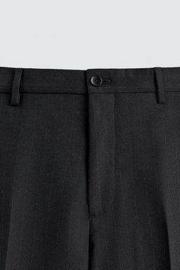 PINSTRIPED SUIT TROUSERS - Zara фото 8