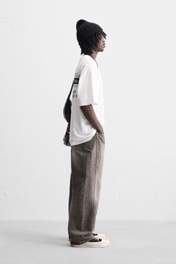 SLOGAN PRINT T-SHIRT - Zara фото 4