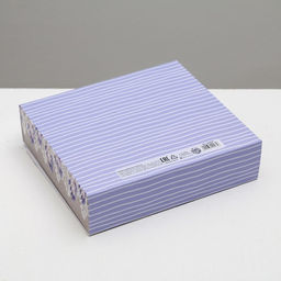 Складная коробка подарочная Счастье внутри, 20 х 18 х 5 см - Дарите счастье фото 2