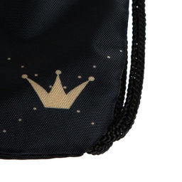 Мешок для обуви с карманом 420 х 340 мм, Calligrata МСО-7С, (мягкий полиэстер, плотность 210D), Бульдожка  фото 3