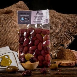 Оливки Каламата (р. XL) EVROS, Греция, вакуум, 250г