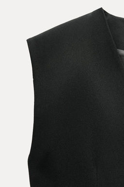 ZW COLLECTION WAISTCOAT WITH BELT AND VENTS - Zara фото 10