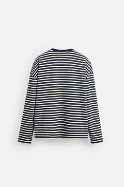 STRIPED PATCH T-SHIRT - Zara фото 9