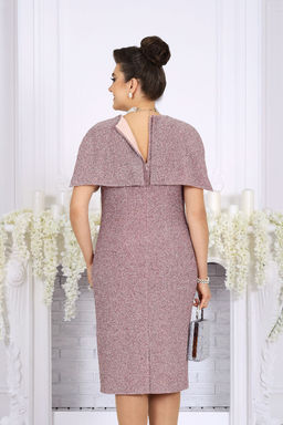 Платье Ninele 7524 пудра  фото 5