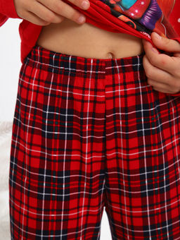 ПЖ064 Пижама "Лошадка" (красный)