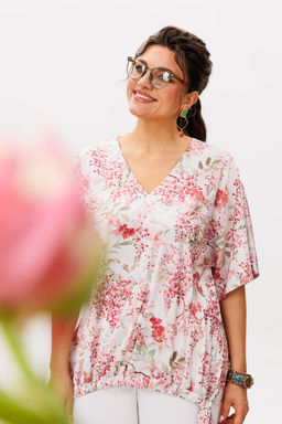 Блуза ANELLI 1606 тюльпановый рай - Michel chic фото 4