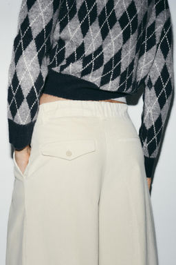 CORDUROY TROUSERS WITH POCKETS - Zara фото 8