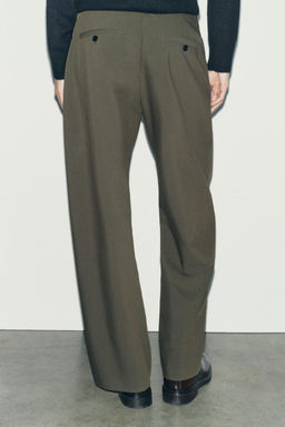 ZW COLLECTION STRAIGHT-FIT TROUSERS - Zara фото 12