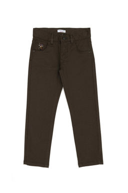 U. S. Polo Assn Брюки из парусины темного цвета хаки для мальчика - U.s. polo assn фото 9