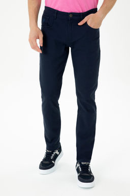 U. S. Polo Assn Мужские темно-синие брюки из плотной ткани - U.s. polo assn фото 16