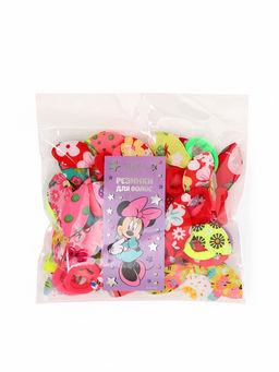 Резинка для волос 30 шт., набор, бантик, Минни Маус