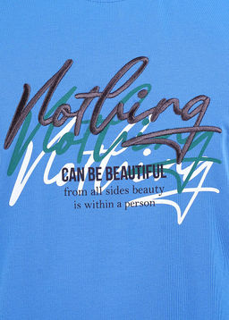 CLE Футболка муж. 542284/10г_п голубой - Clever wear фото 4