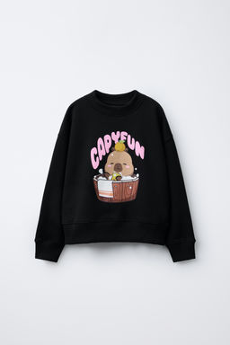 CAPYFUN  PRINT SWEATSHIRT