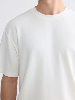 Bisiklet Yaka Relaxed Fit Erkek Ti??rt