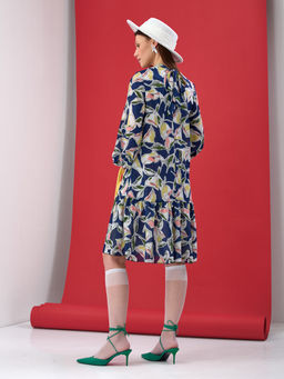 Платье с объемными рукавами OD-279-3