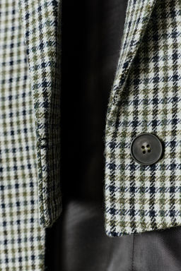 ASYMMETRIC CHECK BLAZER WITH WOOL ZW COLLECTION LIMITED EDITION - Zara фото 9