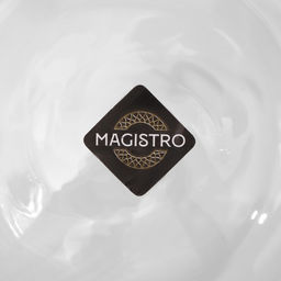 Кружка с двойными стенками Magistro Сердце, 250 мл, стекло, прозрачная