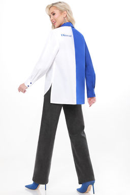 Рубашка Тренд с подиума, электрик - Dstrend фото 5