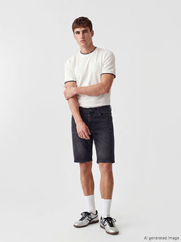 Шорты джинсовые мужские Slim Fit