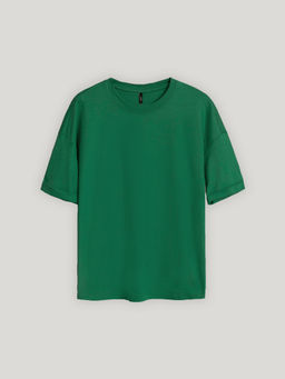 ЕМКА / Трикотажная футболка со спущенным плечом - Emka фото 7