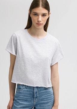 Gri Basic Tisort