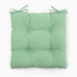Подушка на стул «Доляна» One color, 40×40 см, зелёная